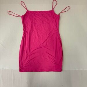 Lillusory Hot Pink Bodycon‎ Mini Dress